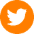 Ein stilvolles Twitter-Icon in leuchtendem Orange. Folge uns auf Twitter und bleibe immer auf dem Laufenden